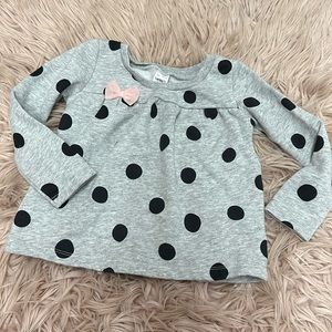 Girls Polka Dot Top